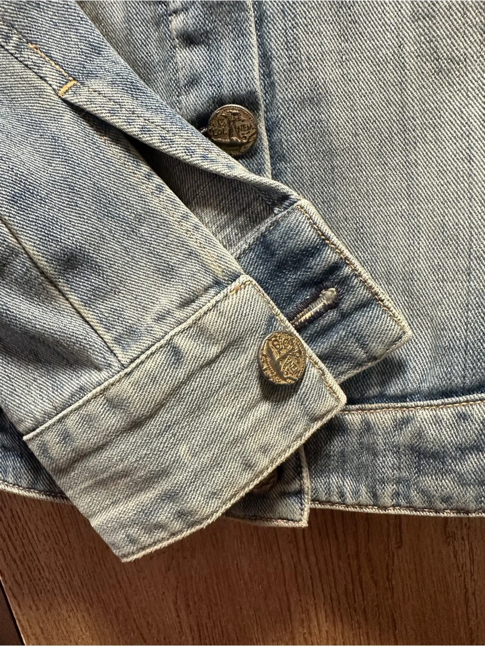 McGuire Work Wear Denim Light Blue Jean Jacket Small